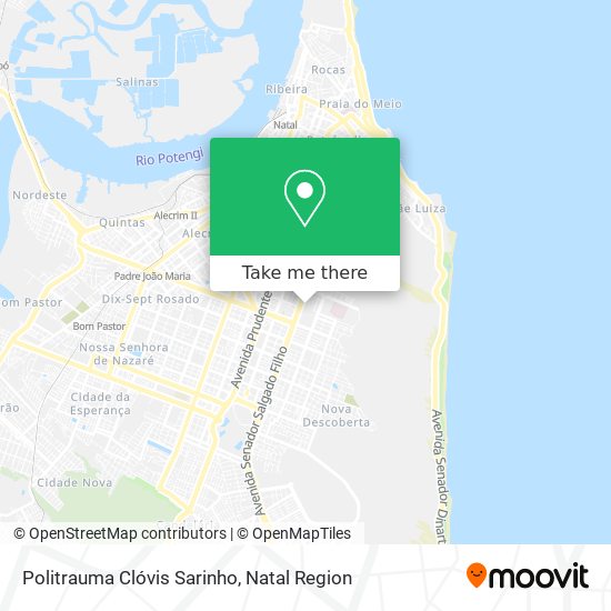 Politrauma Clóvis Sarinho map