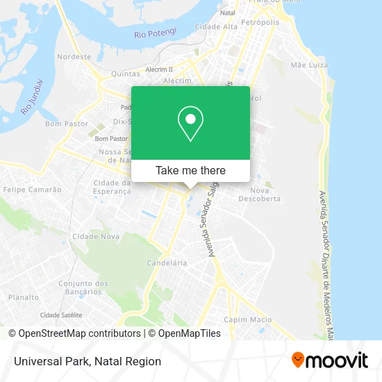 Universal Park map