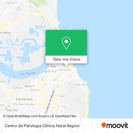 Centro de Patologia Clínica map