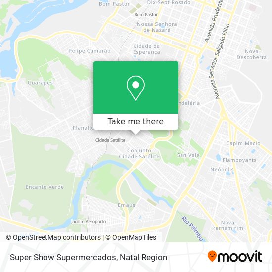 Mapa Super Show Supermercados