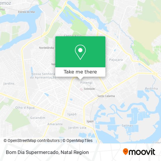 Bom Dia Supermercado map