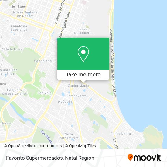 Mapa Favorito Supermercados