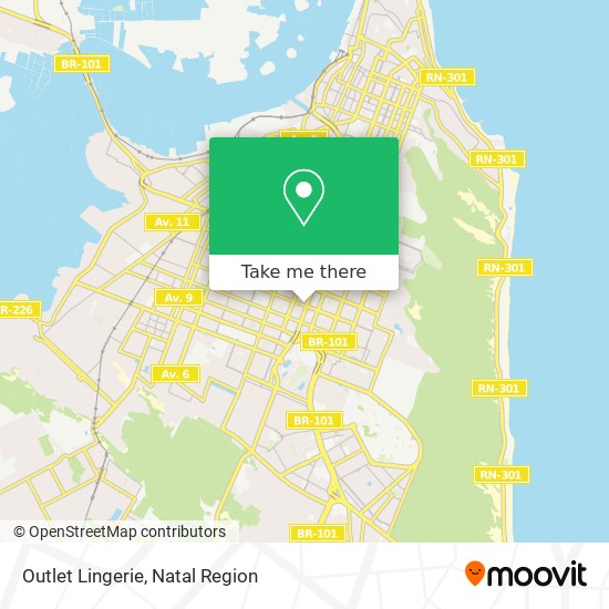 Outlet Lingerie map