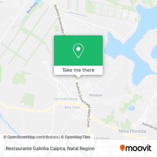 Restaurante Galinha Caipira map