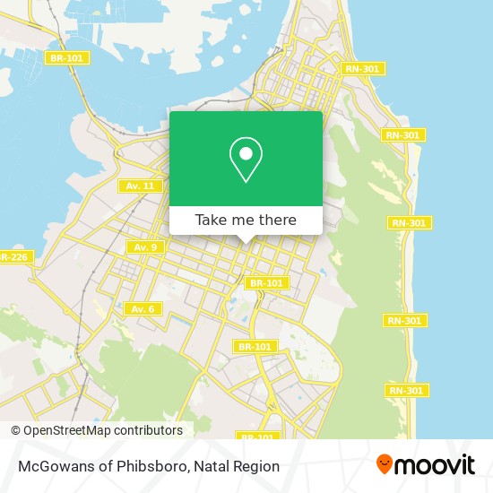 McGowans of Phibsboro map