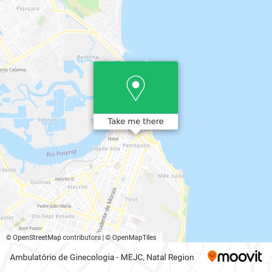 Ambulatório de Ginecologia - MEJC map