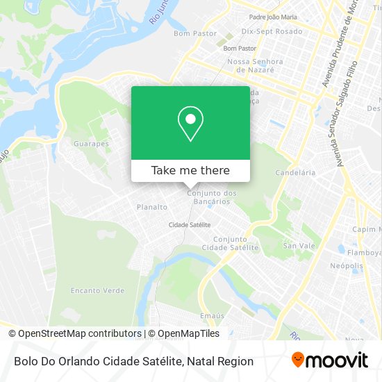 Mapa Bolo Do Orlando Cidade Satélite