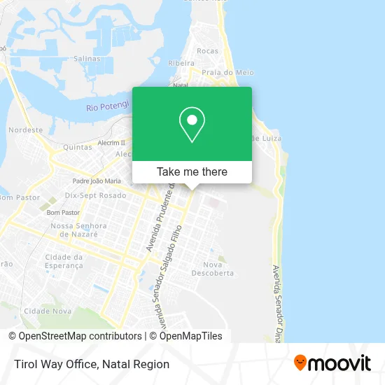 Tirol Way Office map