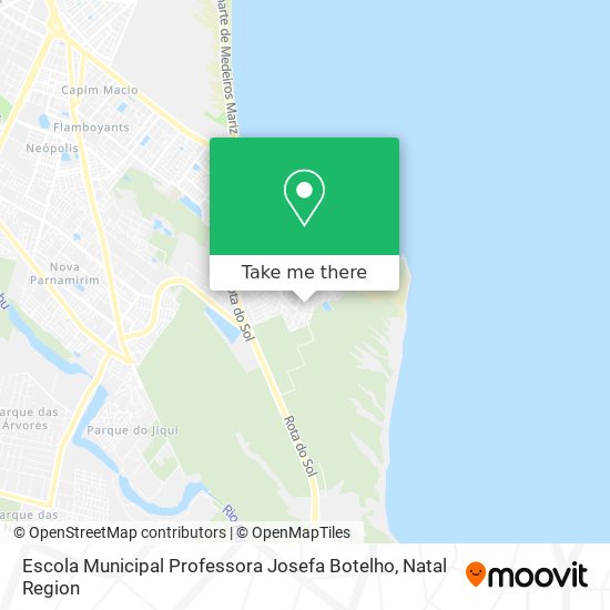 Escola Municipal Professora Josefa Botelho map