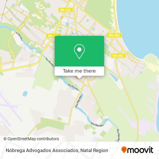 Mapa Nóbrega Advogados Associados