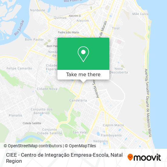 CIEE - Centro de Integração Empresa-Escola map