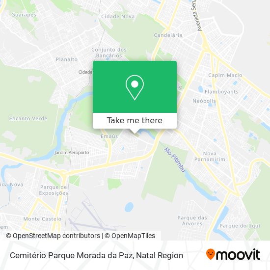 Cemitério Parque Morada da Paz map