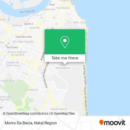 Morro Da Bacia map