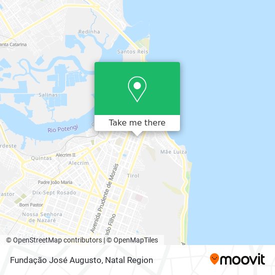 Fundação José Augusto map