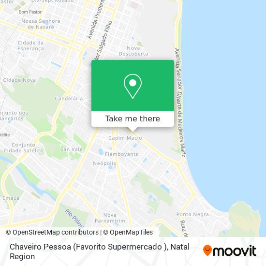 Chaveiro  Pessoa (Favorito  Supermercado ) map