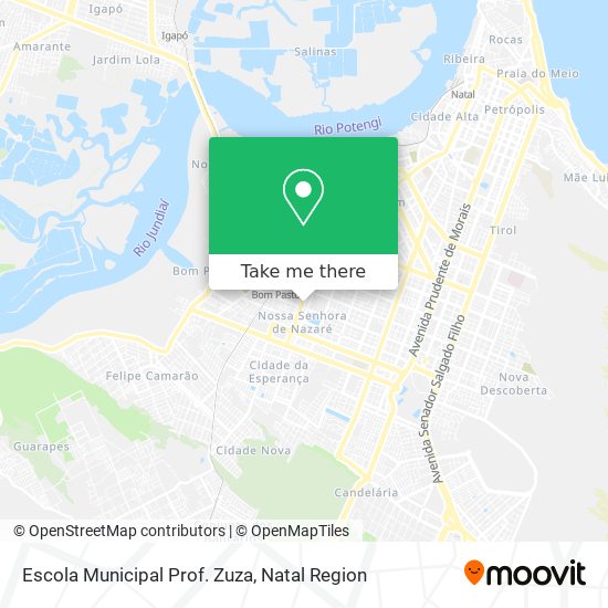 Escola Municipal Prof. Zuza map