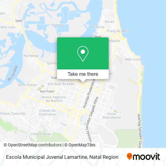 Escola Municipal Juvenal Lamartine map