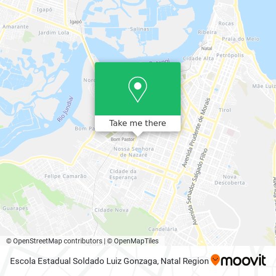 Escola Estadual Soldado Luiz Gonzaga map