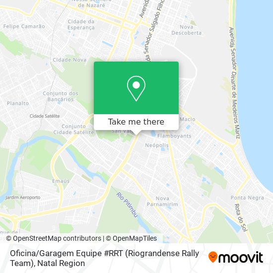 Oficina / Garagem Equipe #RRT (Riograndense Rally Team) map