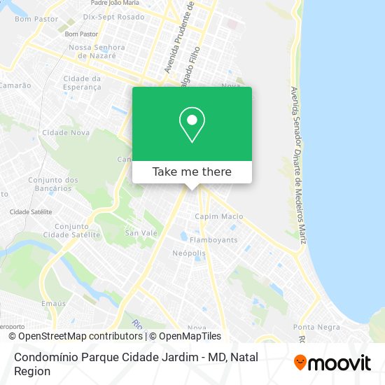 Mapa Condomínio Parque Cidade Jardim - MD