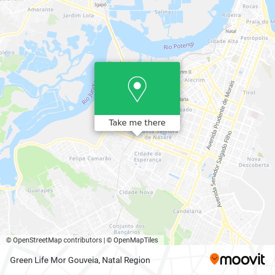 Green Life Mor Gouveia map