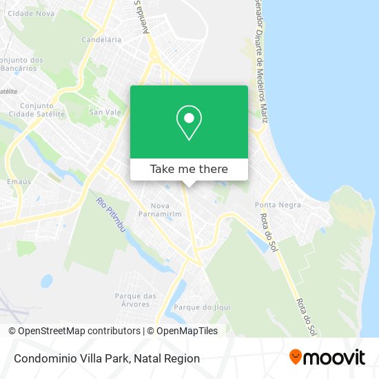 How to get to Condominio Villa Park in Ponta Negra by Bus?