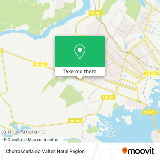 Churrascaria do Valter map