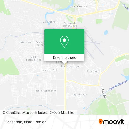 Passarela map