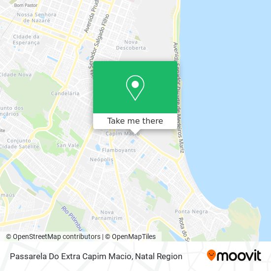 Passarela Do Extra Capim Macio map