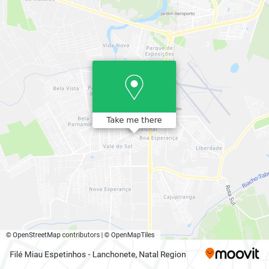 Filé Miau Espetinhos - Lanchonete map