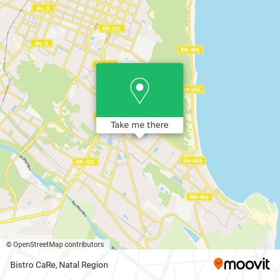 Bistro CaRe map