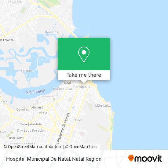 Hospital Municipal De Natal map