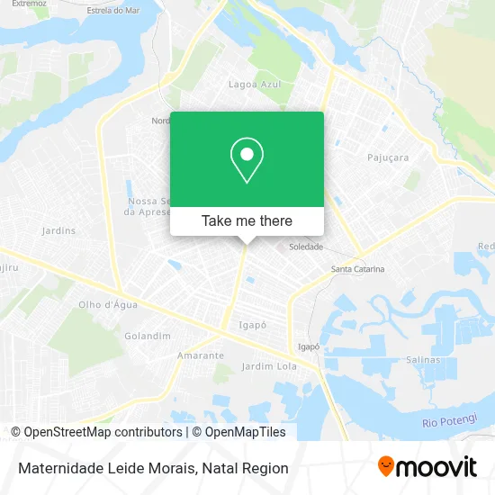 Maternidade Leide Morais map