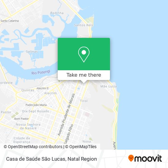 Casa de Saúde São Lucas map