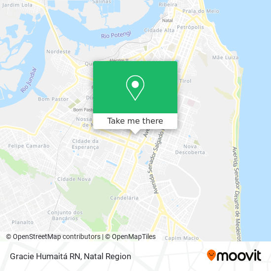 Mapa Gracie Humaitá RN