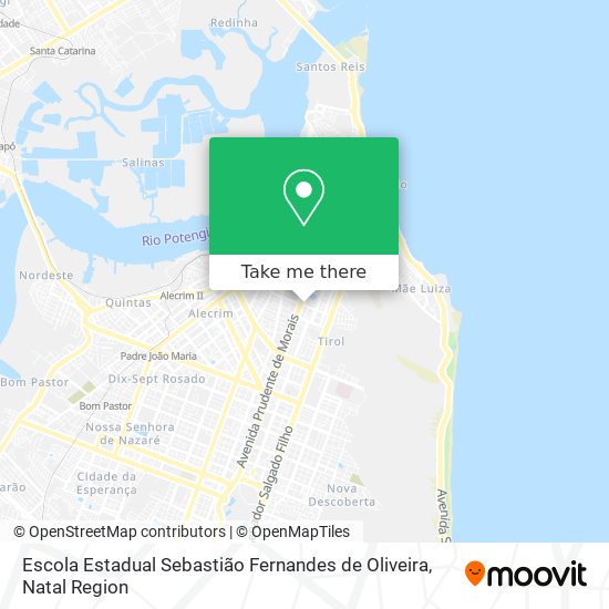 Escola Estadual Sebastião Fernandes de Oliveira map