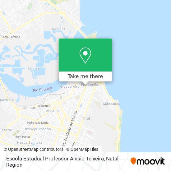 Escola Estadual Professor Anísio Teixeira map