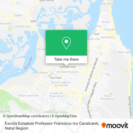 Escola Estadual Professor Francisco Ivo Cavalcanti map