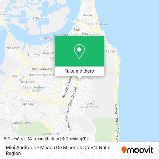 Mini Auditório - Museu De Minérios Do RN map