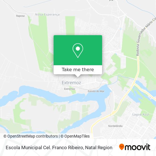 Escola Municipal Cel. Franco Ribeiro map