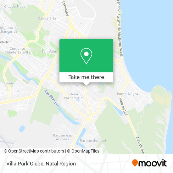 Villa Park Clube map