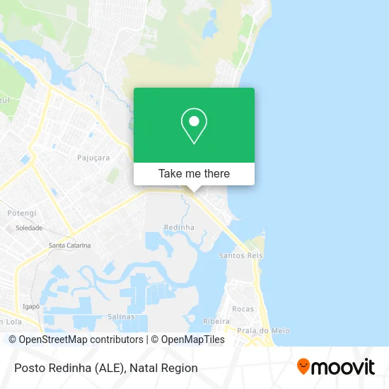 Posto Redinha (ALE) map