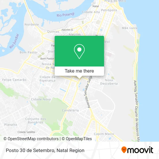 Posto 30 de Setembro map