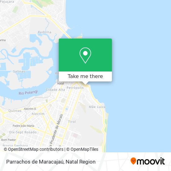 Parrachos de Maracajaú map
