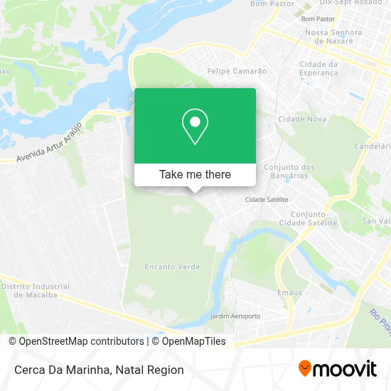 Cerca Da Marinha map