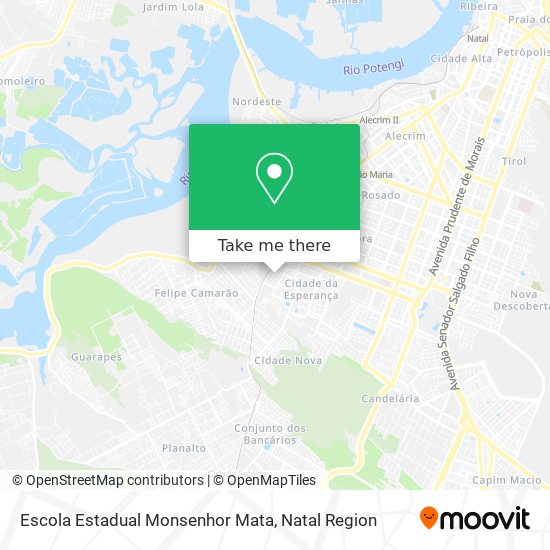 Escola Estadual Monsenhor Mata map