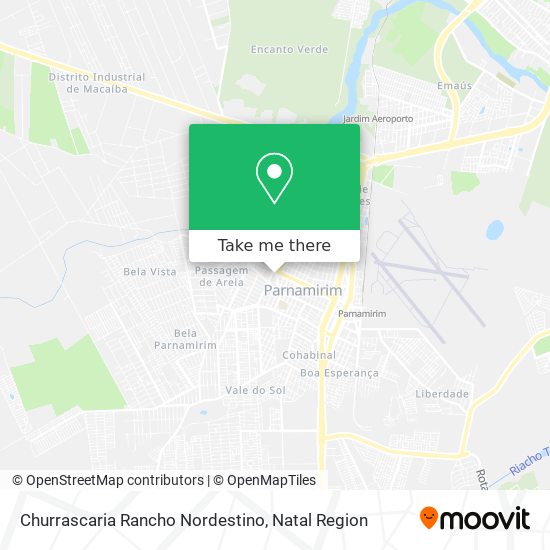 Churrascaria Rancho Nordestino map