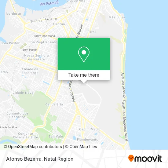 Afonso Bezerra map