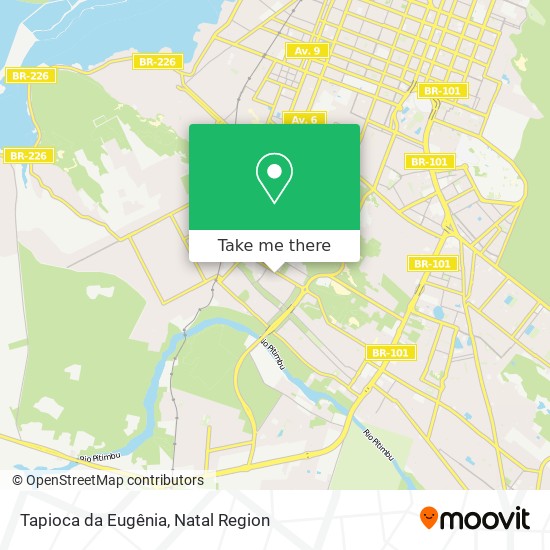 Tapioca da Eugênia map