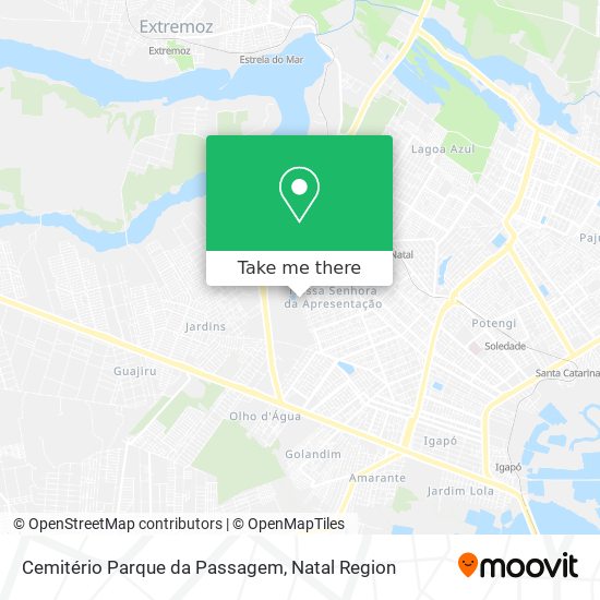 Cemitério Parque da Passagem map